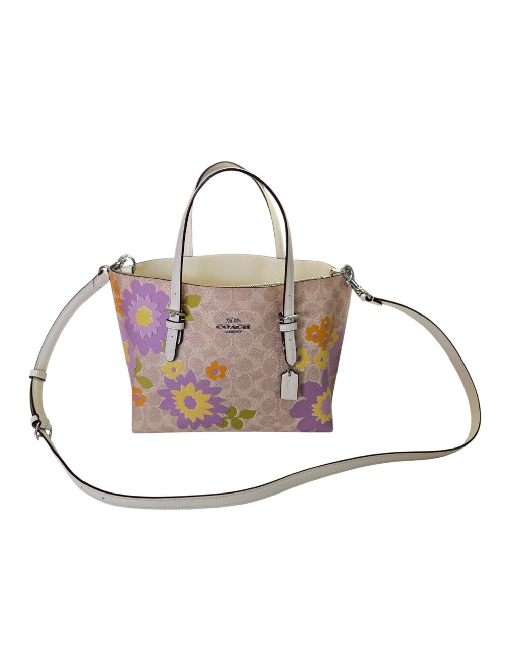 🌸 Authentic Coach Floral Mollie Tote  🌸 - Picture 2 of 11